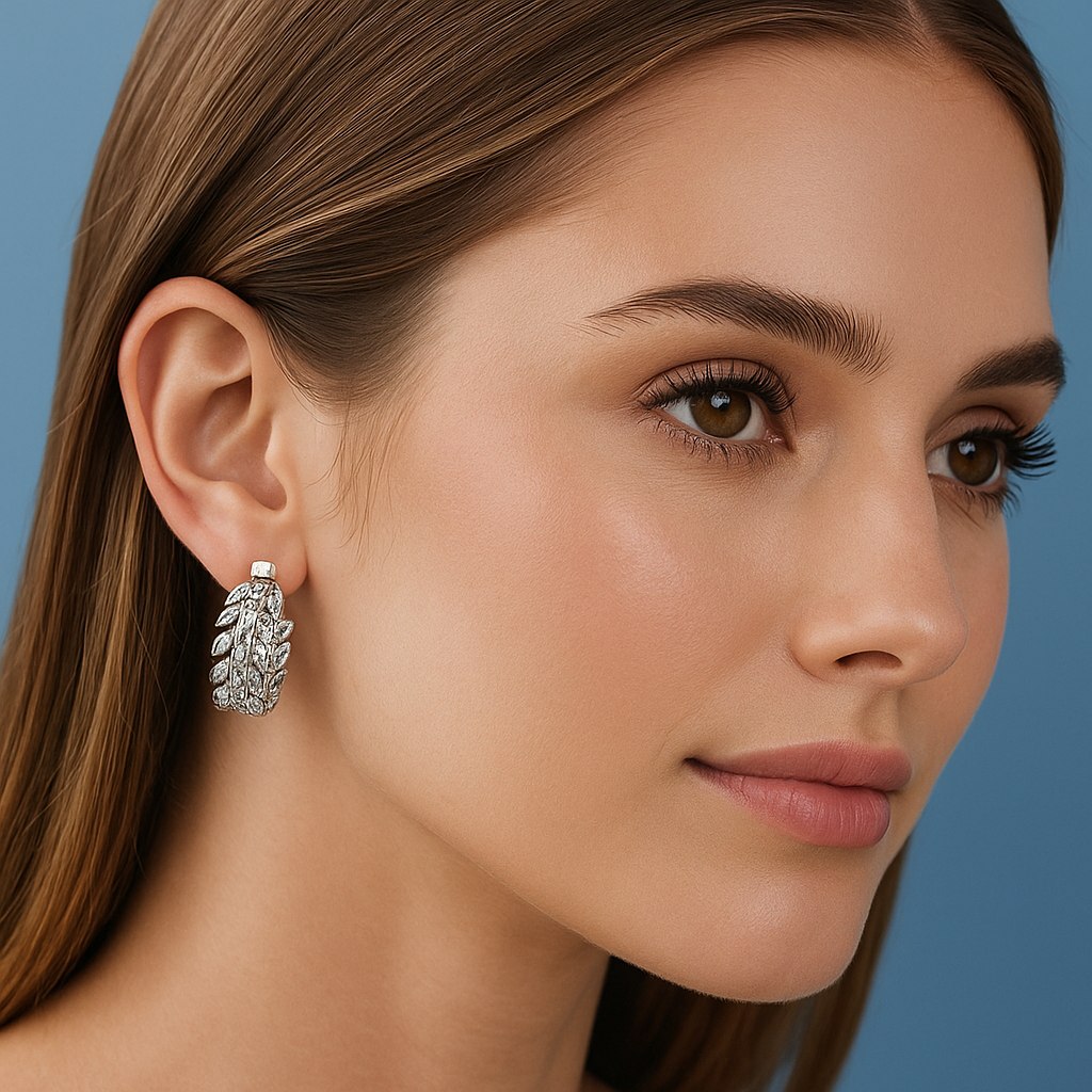 Leafy diamond loop