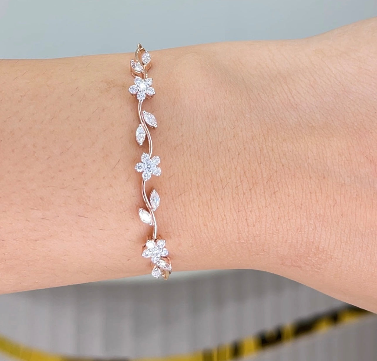 Starlight garden tennis bracelet