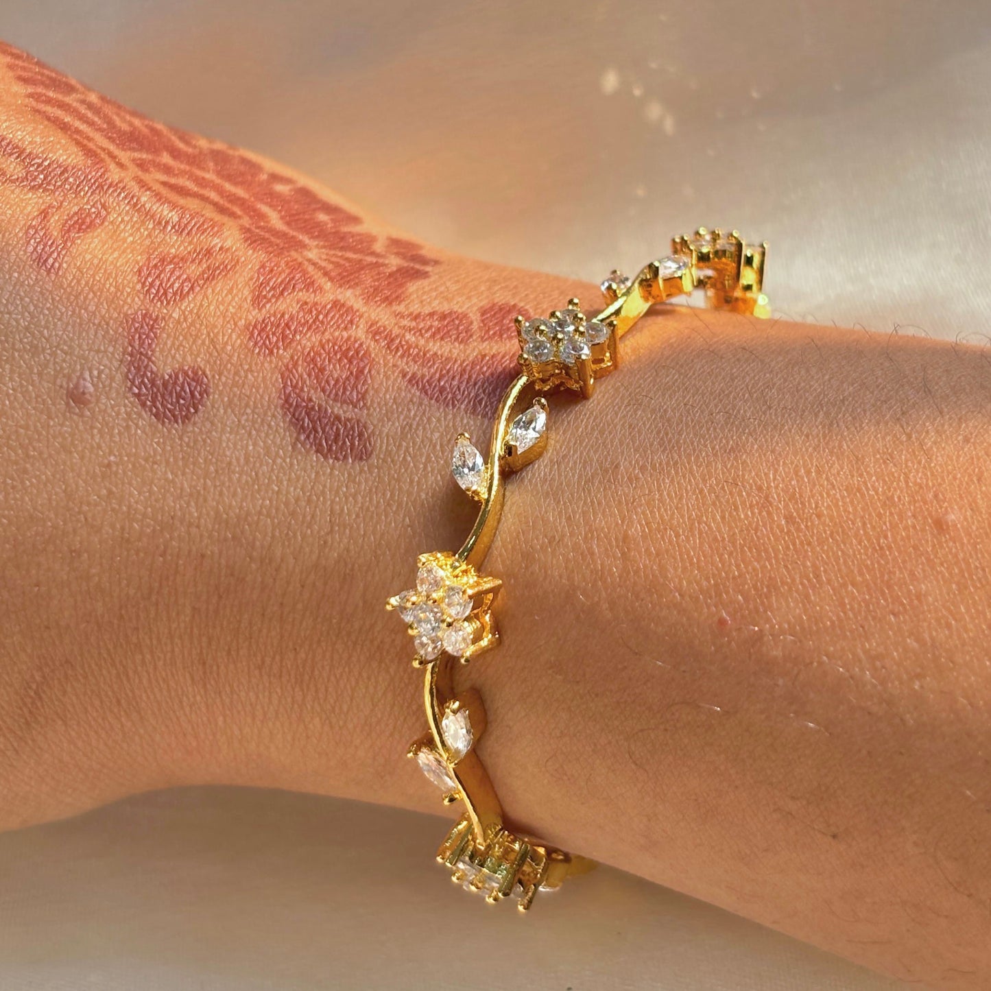Starlight garden tennis bracelet