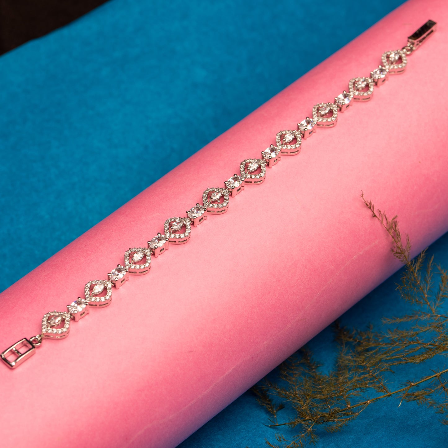 Eleganza charm wristlet