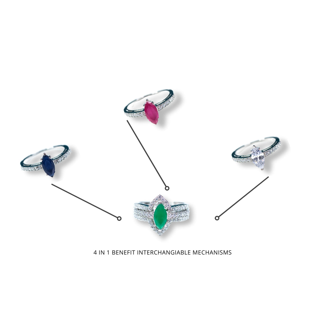 Marquilo color snap ring