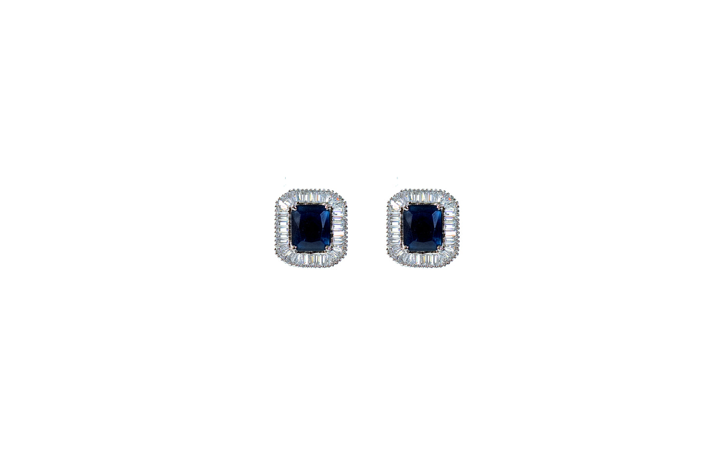 Buy Baguetta crystal stud earring online