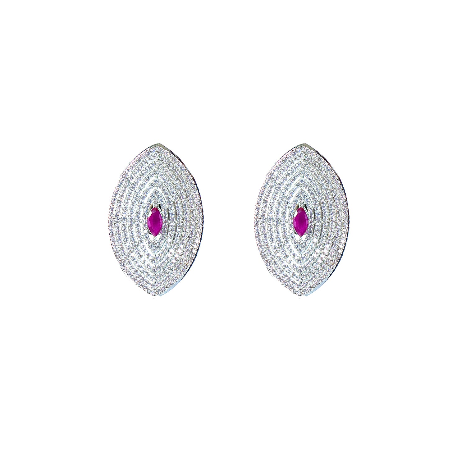 Buy clovia zircon stud earring Online