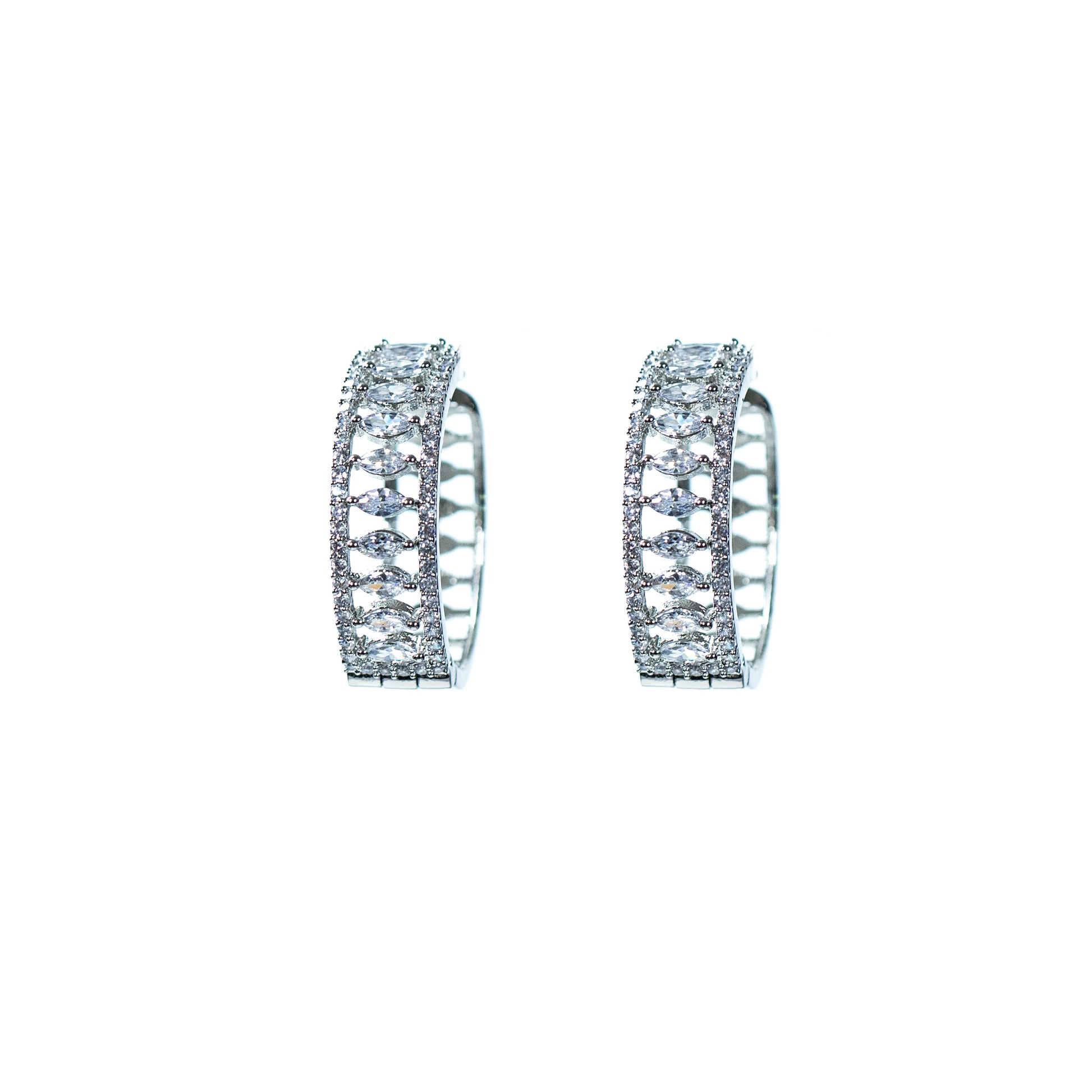 Buy Marquila zircon loop earring Online