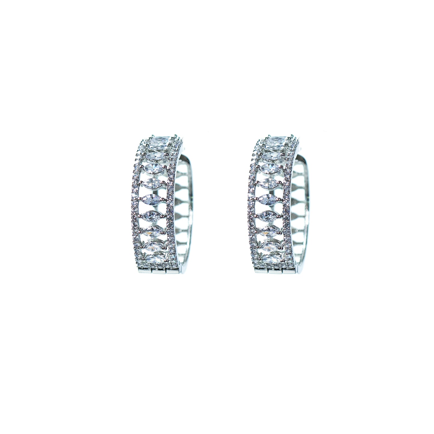 Buy Marquila zircon loop earring Online