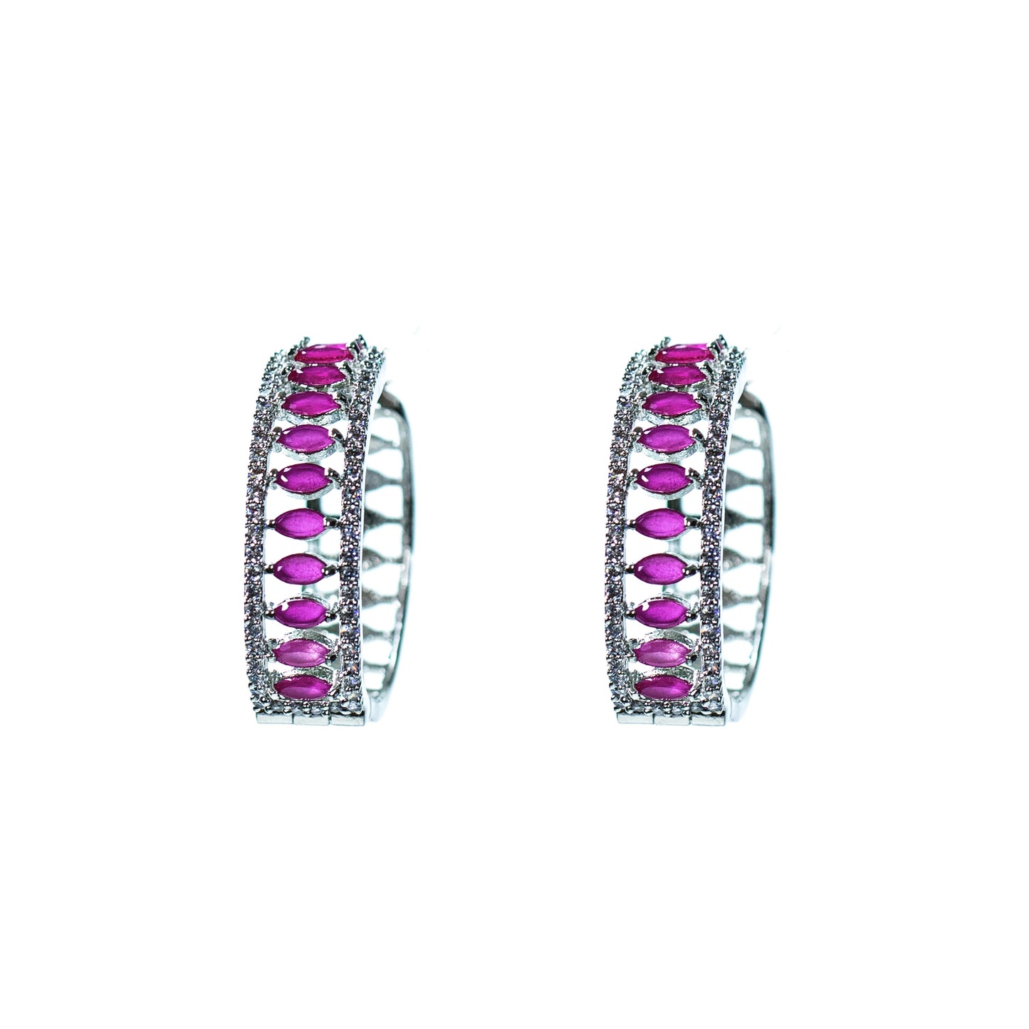 Buy Marquila zircon loop earring Online