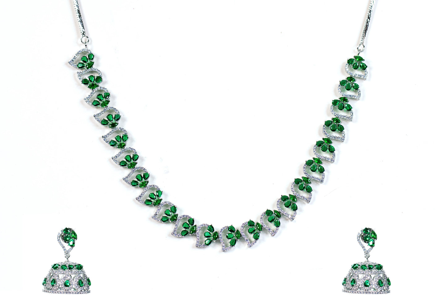 Pearto Flame Necklace set Online