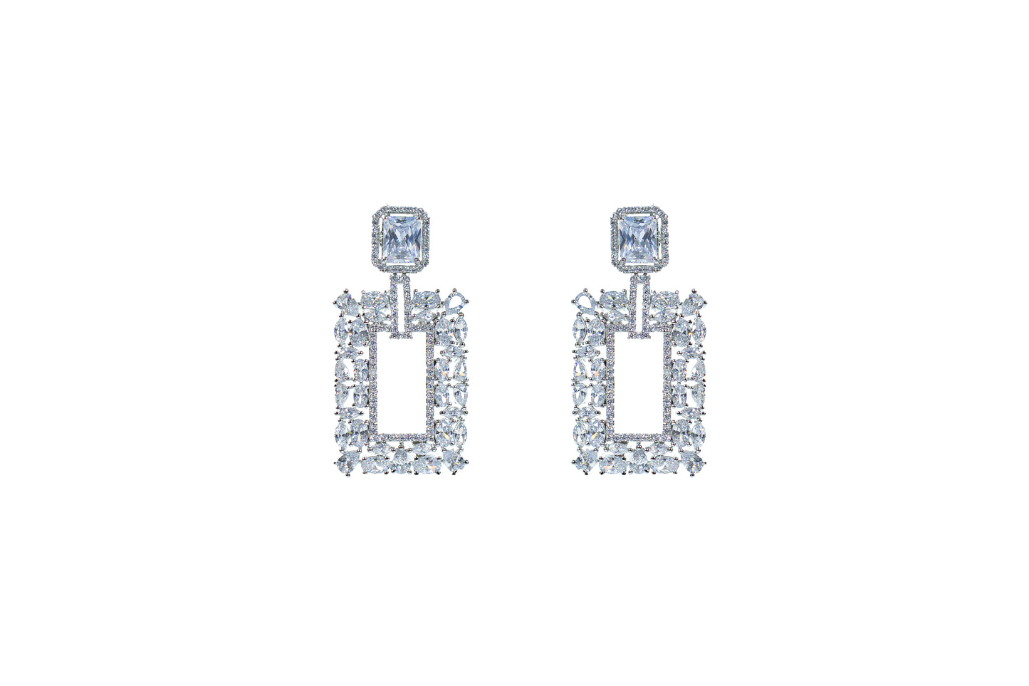 Buy crystal western dangler earring Online