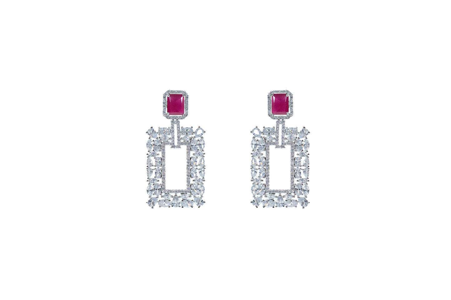 Buy crystal western dangler earring Online