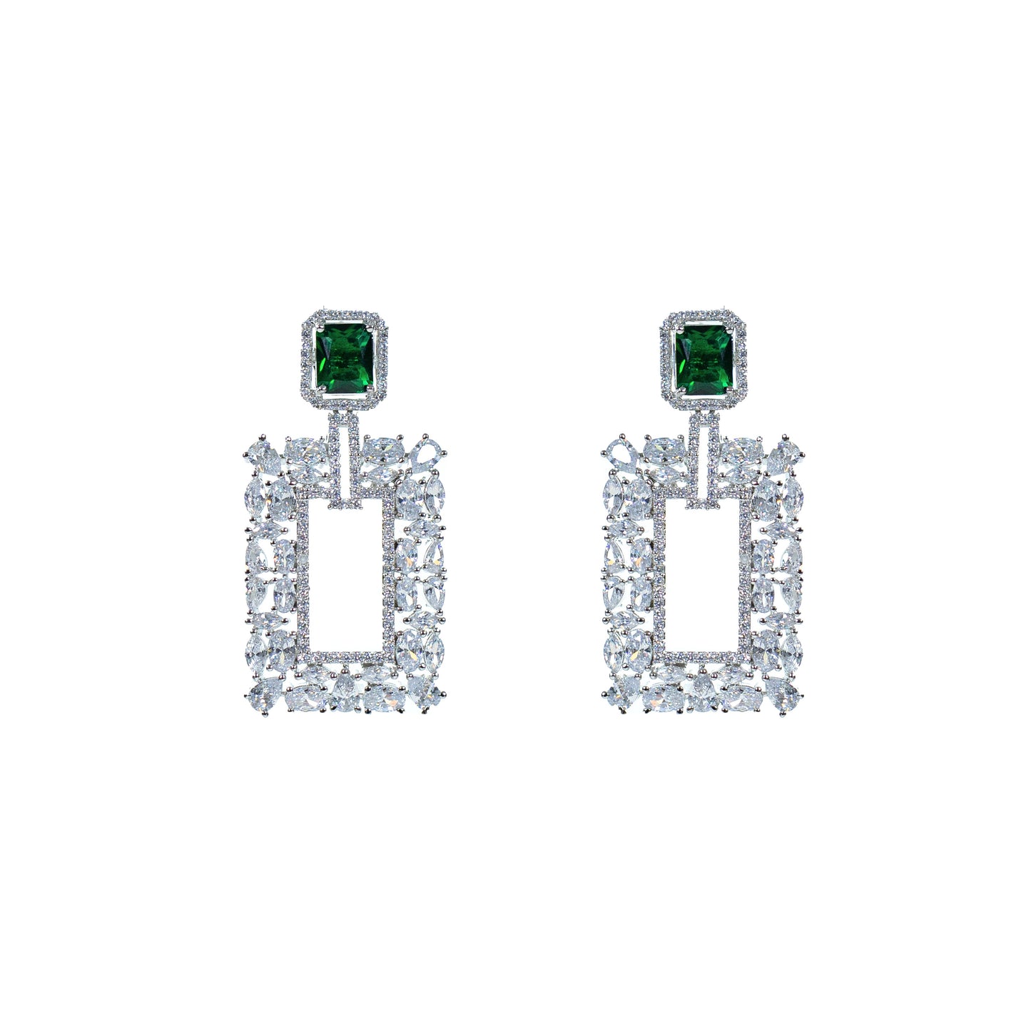 Buy crystal western dangler earring Online