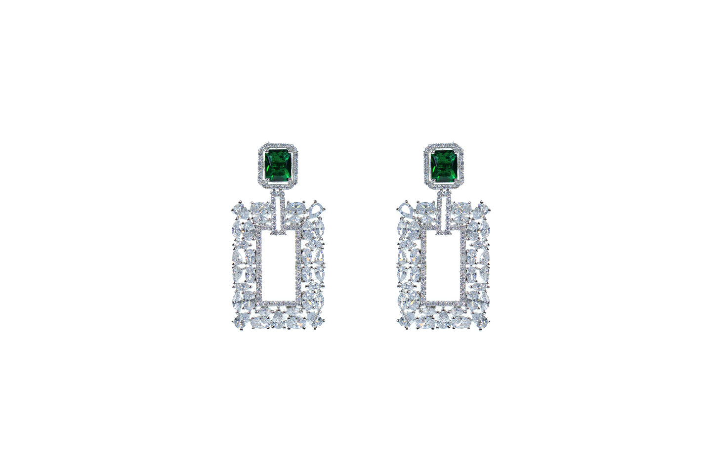 Buy crystal western dangler earring Online