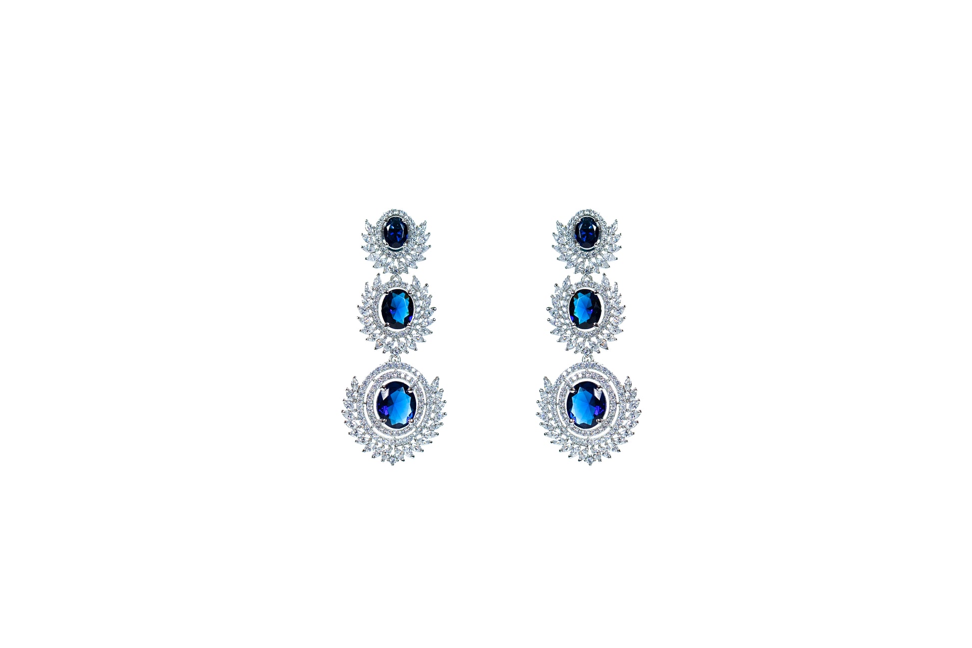 Buy Crown zircon traditional earring