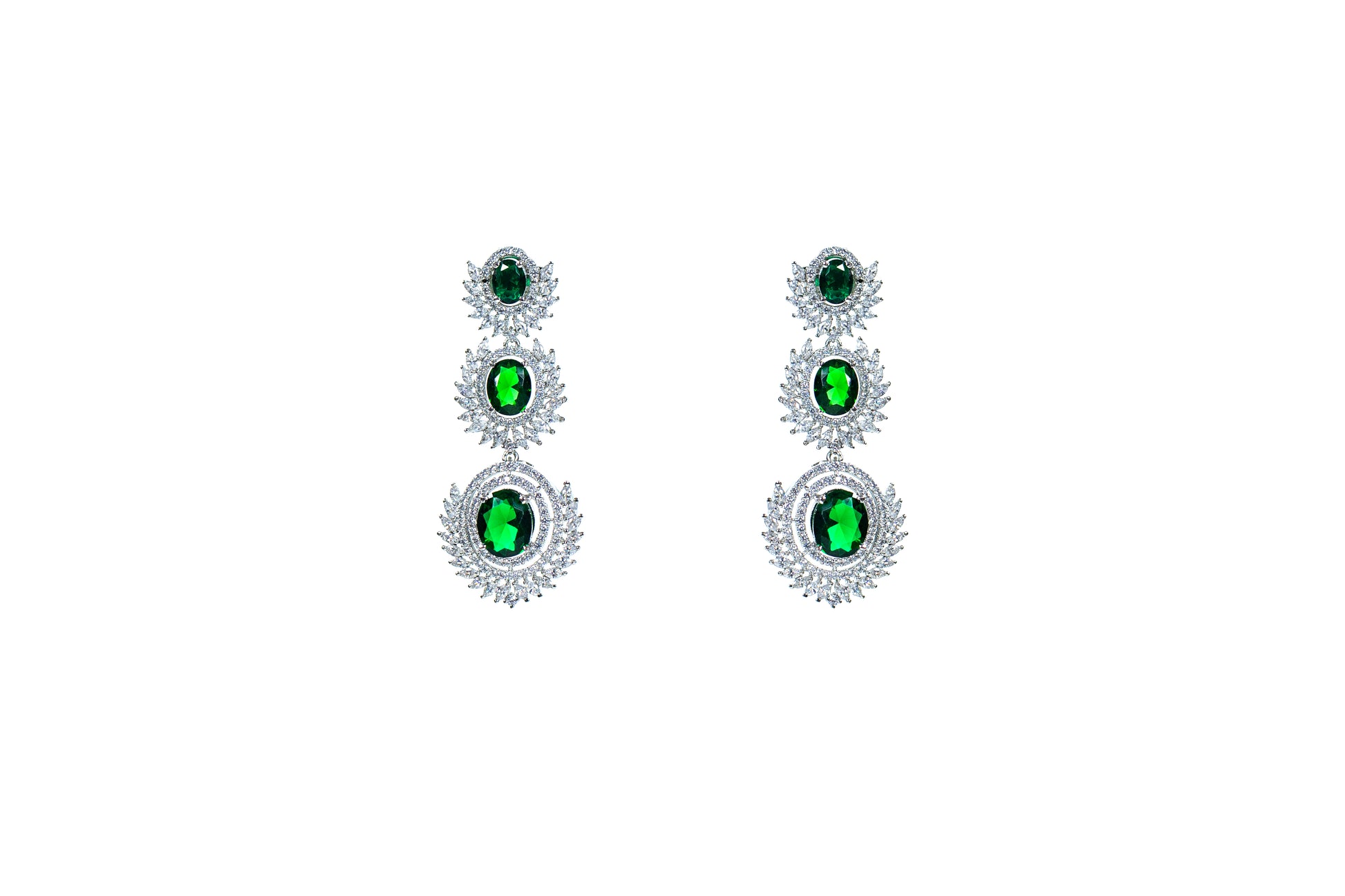 Buy Crown zircon traditional earring Online