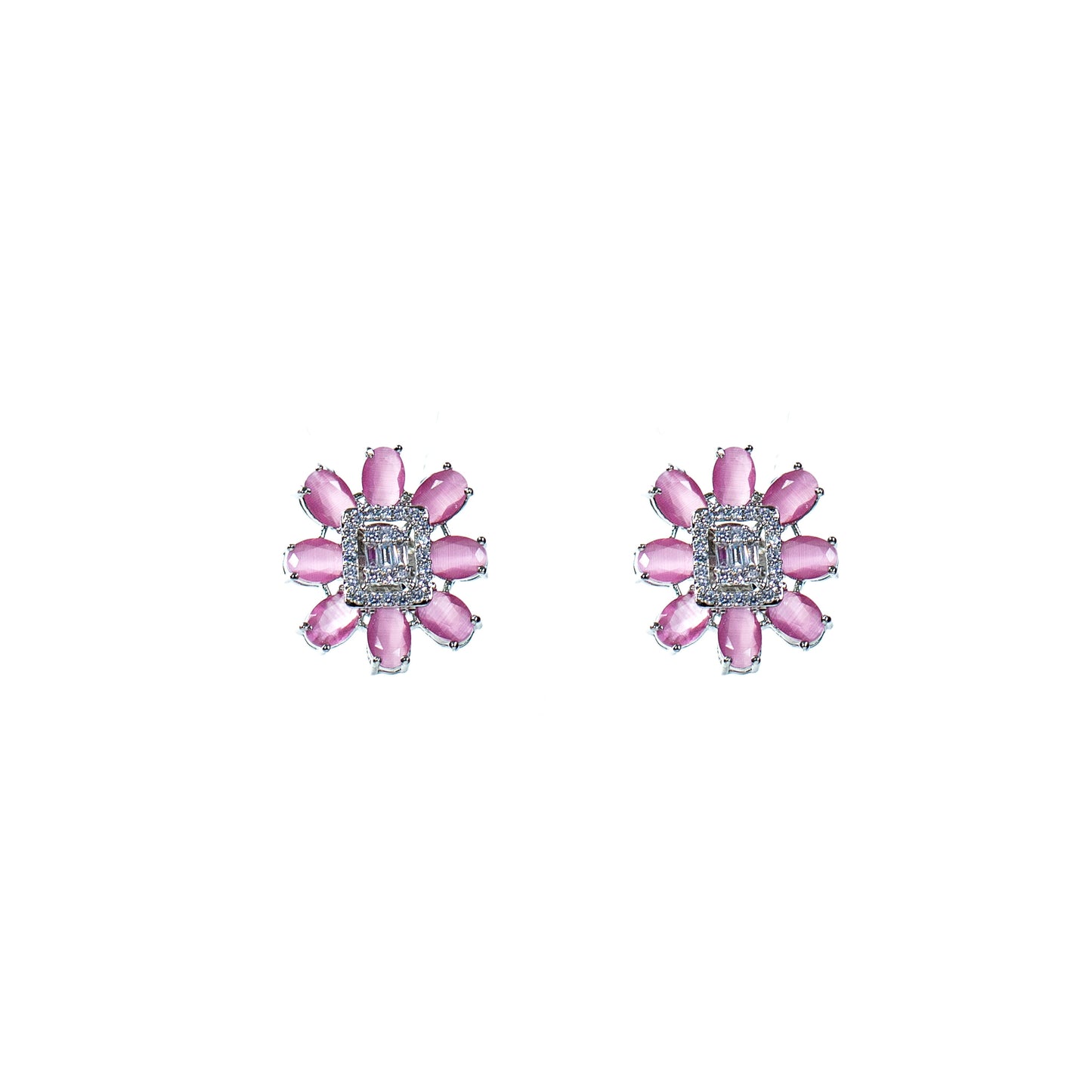 Floro illusion stud earring