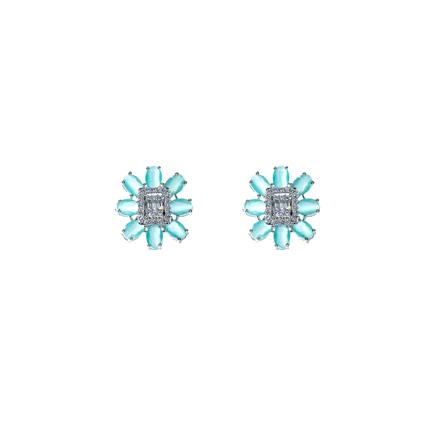 Floro illusion stud earring