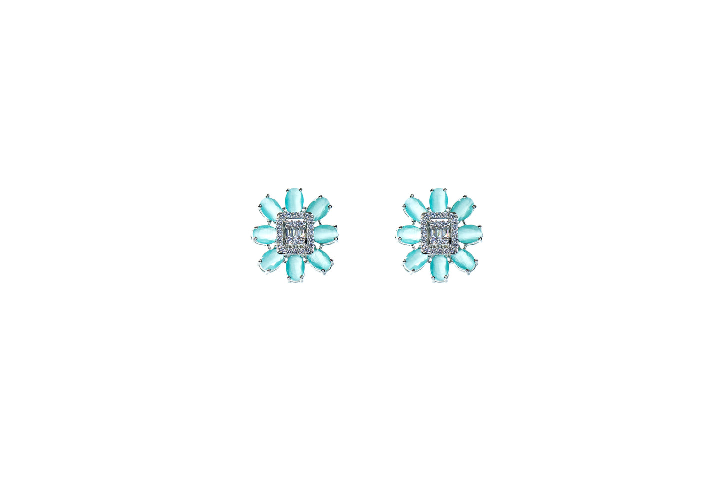 Buy Floro illusion stud earring Online