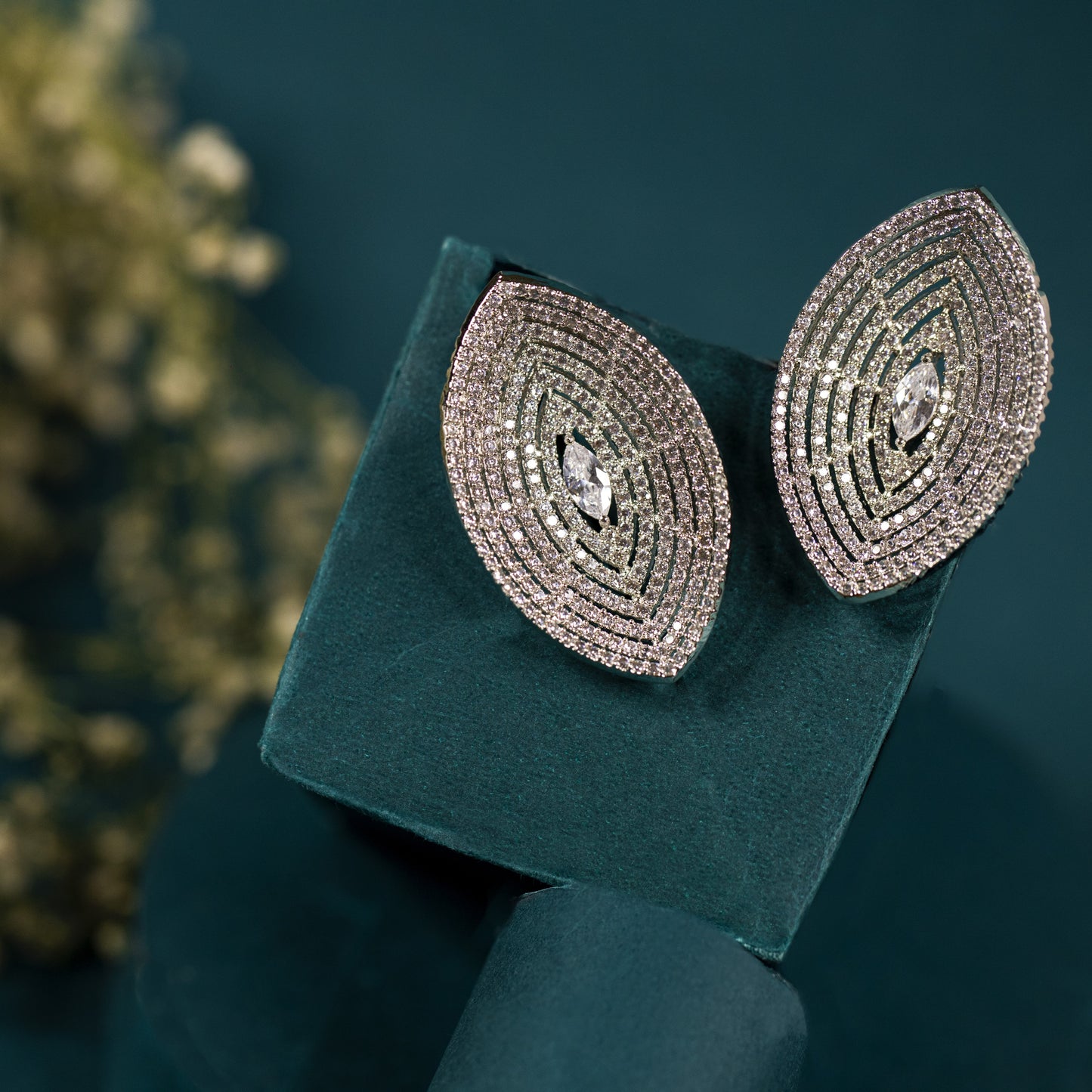Buy clovia zircon stud earring Online