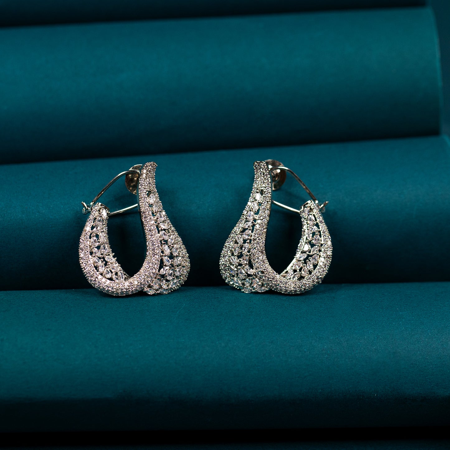 Radiance zircon earring