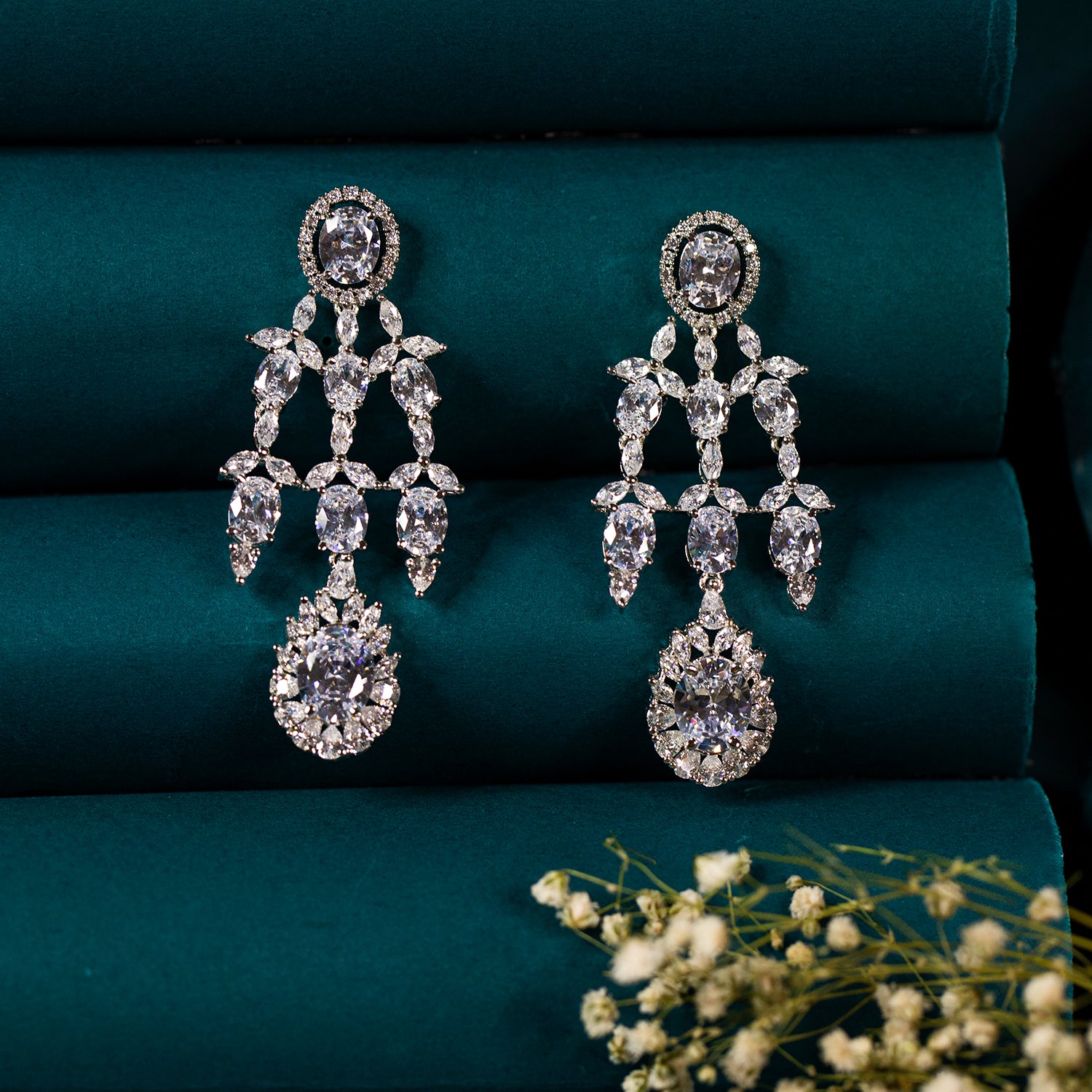 Buy bridal earring Online Elyment Fashion
