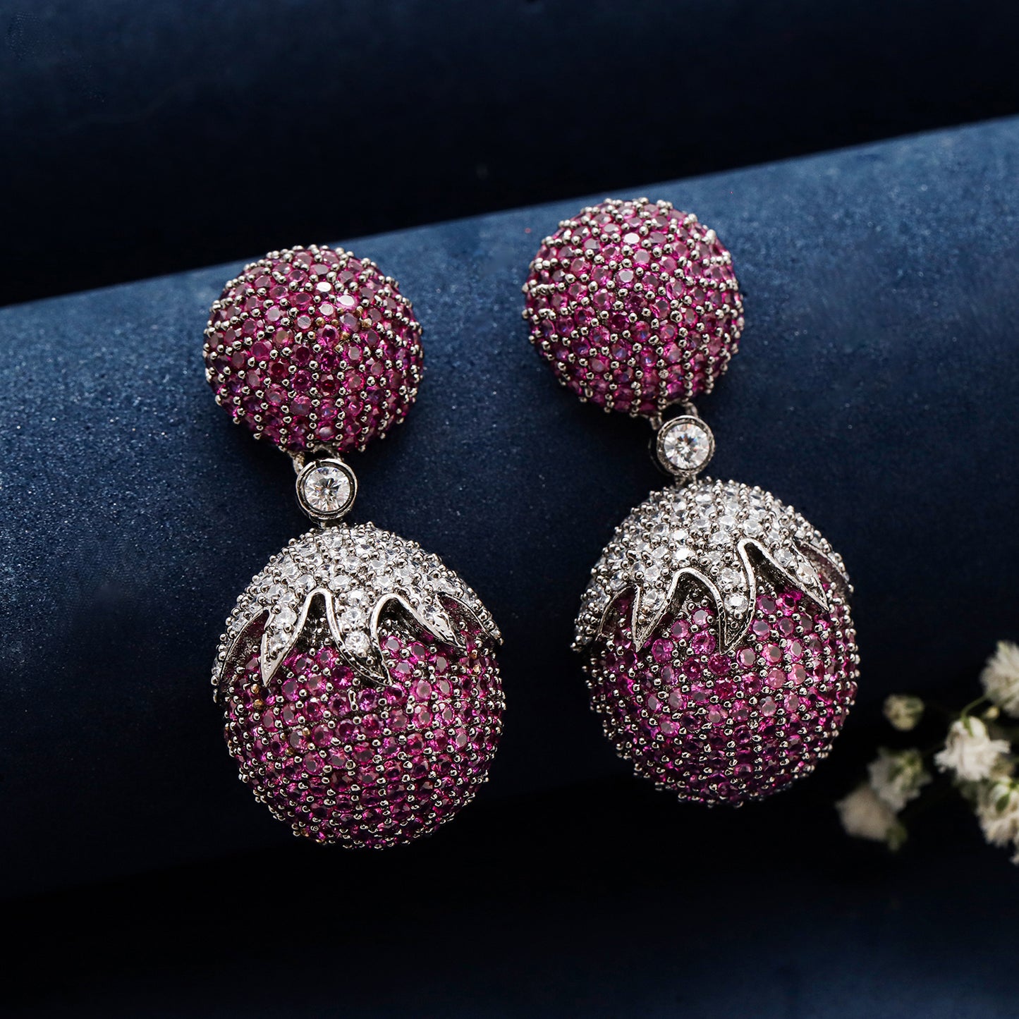 Buy Elemental sphere rage zircon earring online
