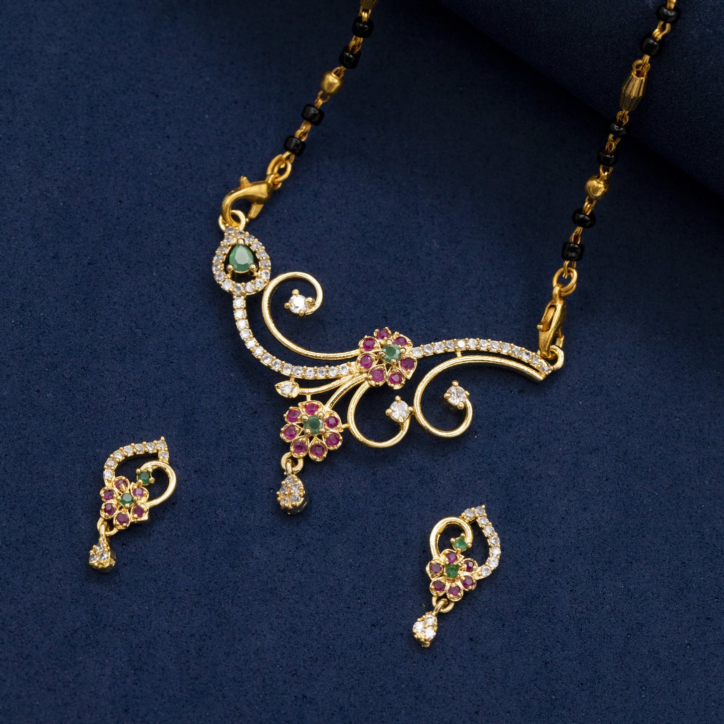 gold Plated necklace set Online