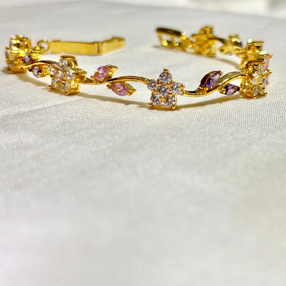 Starlight garden tennis bracelet