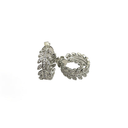 Leafy diamond loop