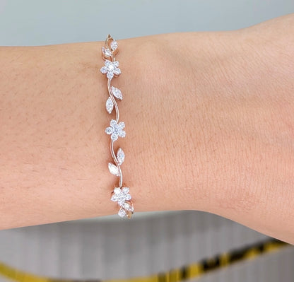 Starlight garden tennis bracelet