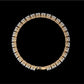 Solitaire tennis bracelet