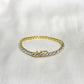 Solitaire tennis bracelet