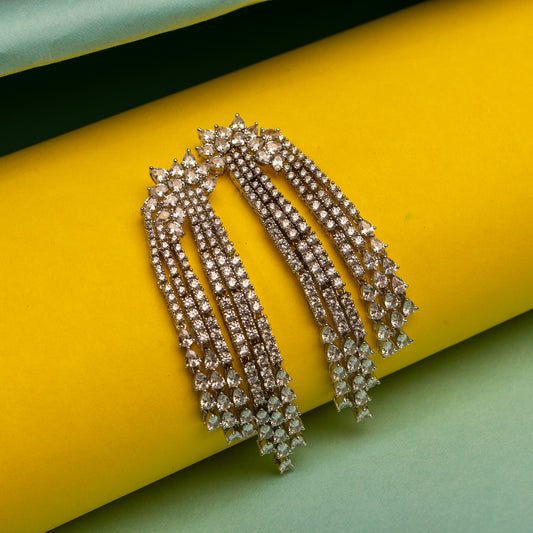 Dripping dangler earring