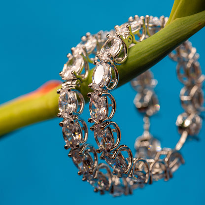 Ever gleam loop earring