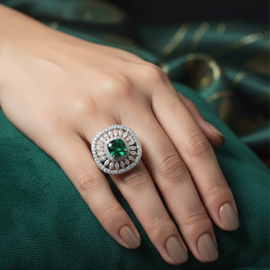 Marquise cocktail ring