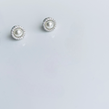 Minimella pearl zircon stud