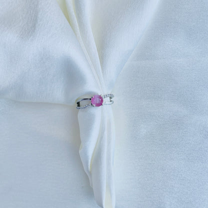 Infinity engagement ring