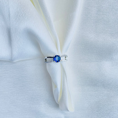 Infinity engagement ring