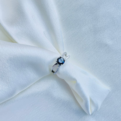 Infinity engagement ring