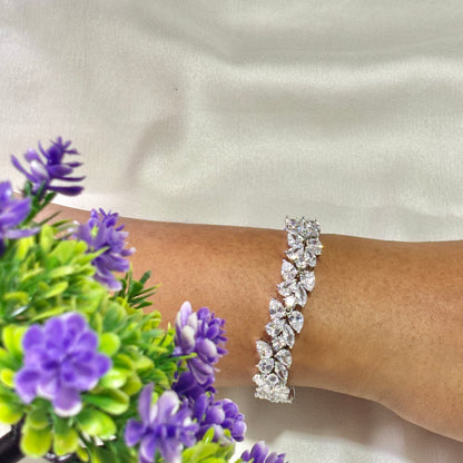 Shimmer tennis bracelet