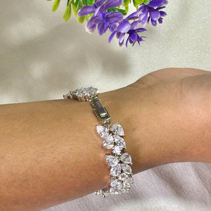 Shimmer tennis bracelet