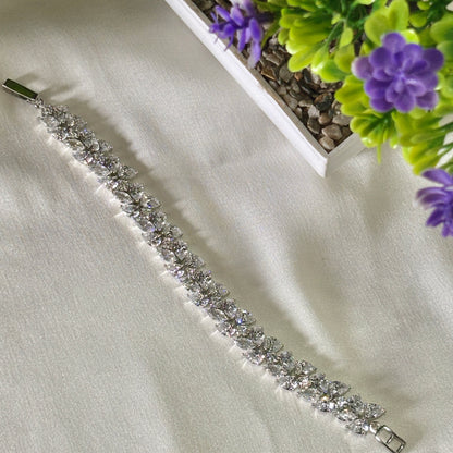 Shimmer tennis bracelet