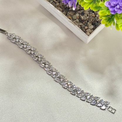 Shimmer tennis bracelet