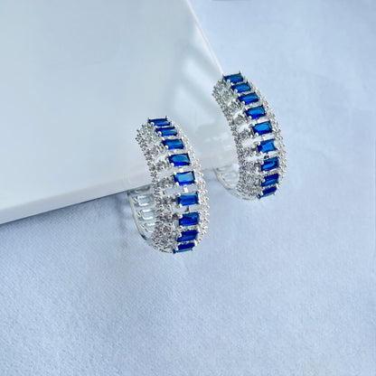 Uva baguette zircon loop