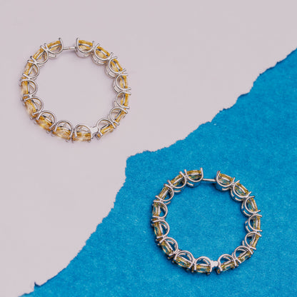 Ever gleam loop earring