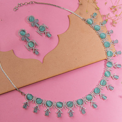 Moonstone luxe necklace set