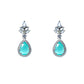 Beautiful Women pear zircon earring Online