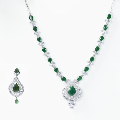 Beautiful Eternia ethnic zircon necklace Set Online
