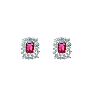 Buy Crystal ethnic stud earring 
