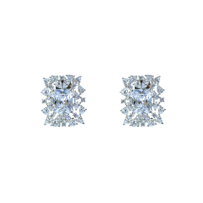 Buy Crystal ethnic stud earring Online