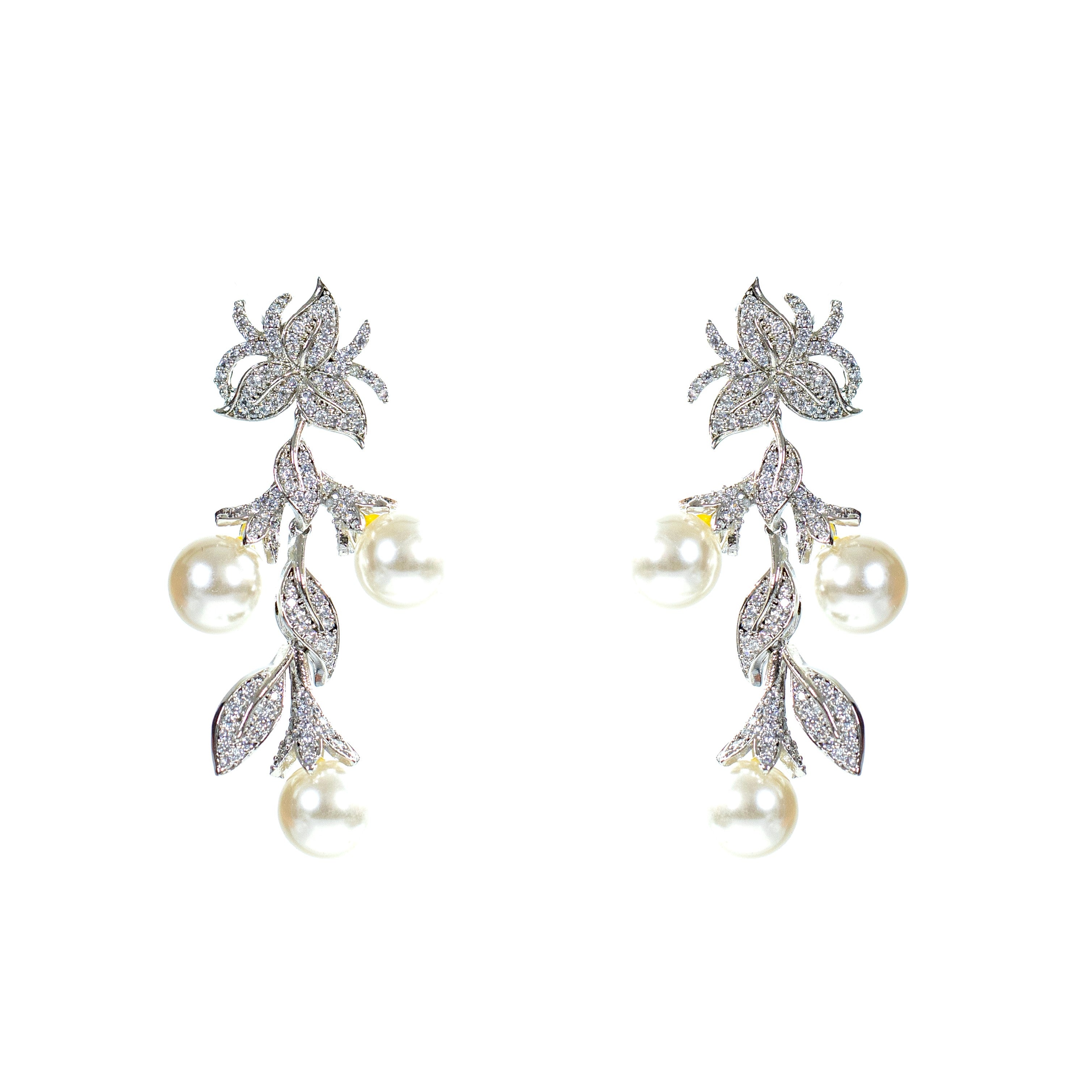 Buy CRUNCHY FASHION Gold-Plated Leaf Meenakari Jhumka Pink Stone Earrings  Alloy Jhumki Earring Online at Best Prices in India - JioMart.