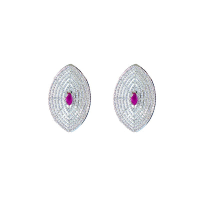 Buy clovia zircon stud earring Online